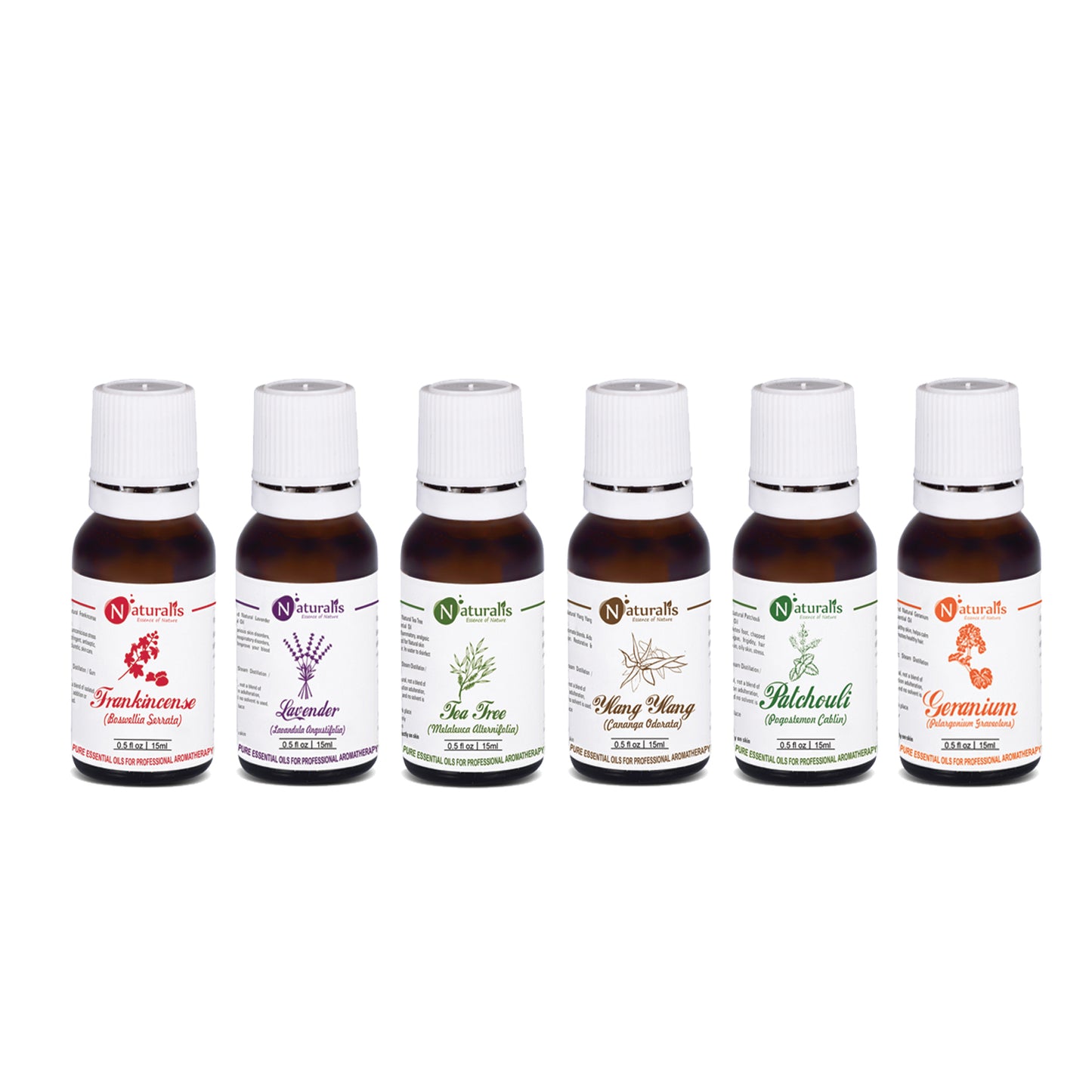 Skin Care Essential Oil Set Of 6 by Naturalis - Pure & Natural - Naturalis