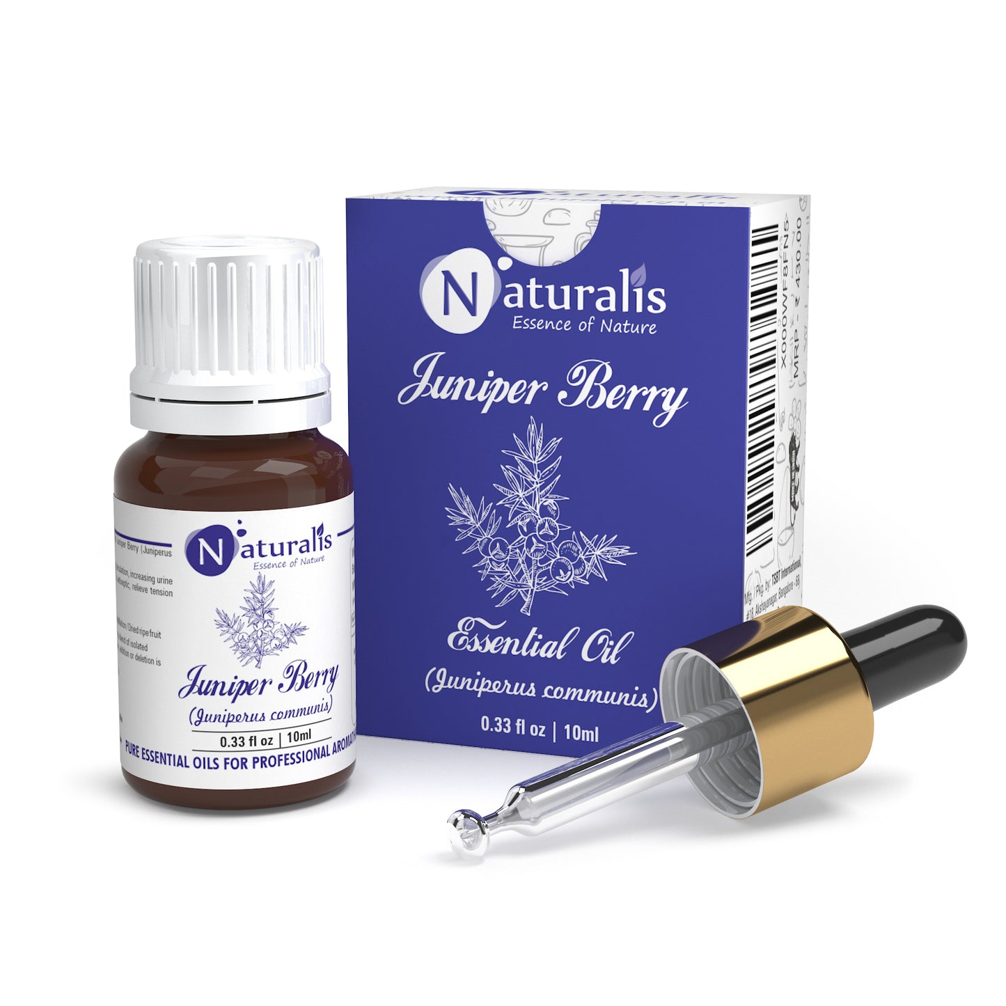 Pure Juniper Berry Essential Oil by Naturalis - Pure & Natural - Naturalis