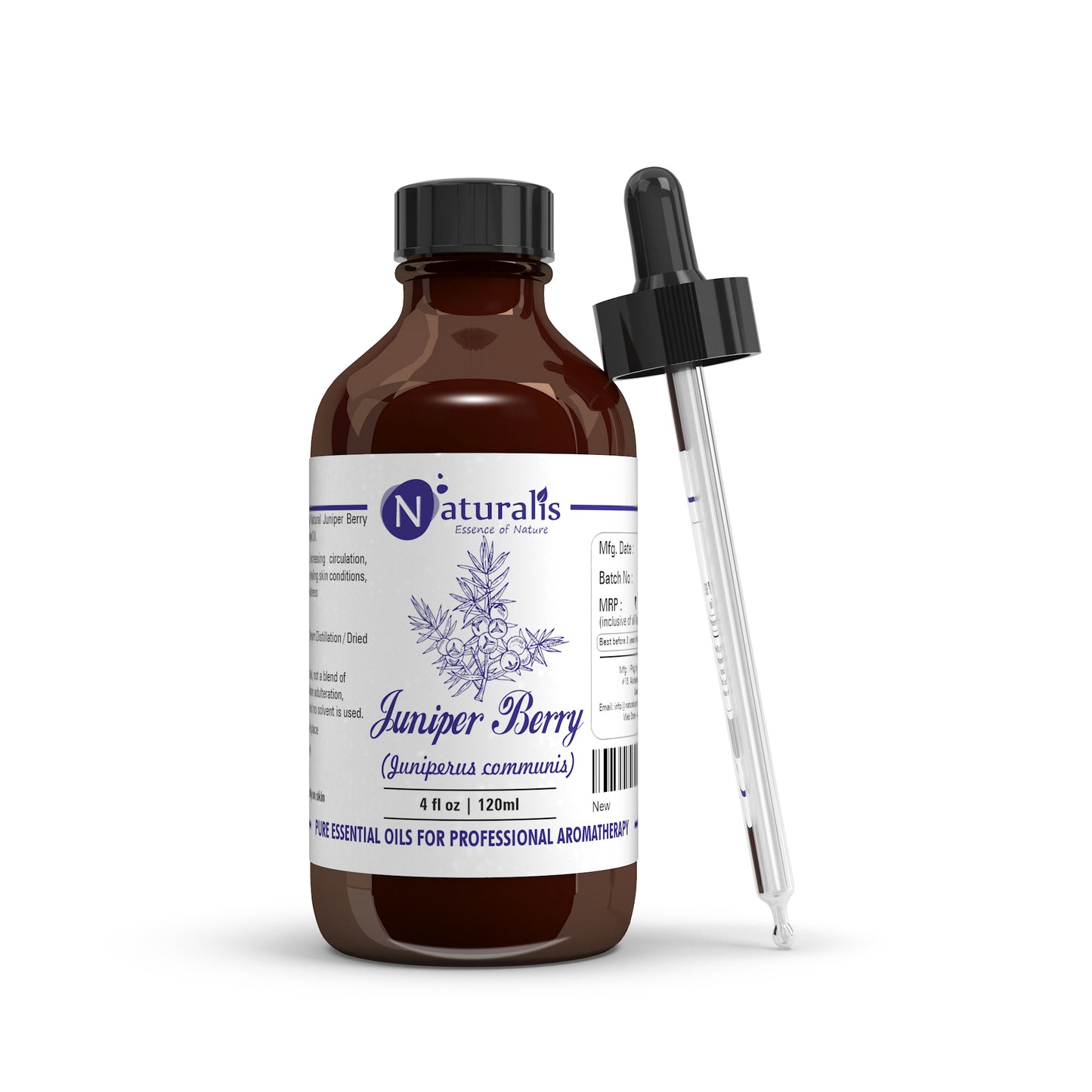 Pure Juniper Berry Essential Oil by Naturalis - Pure & Natural - Naturalis