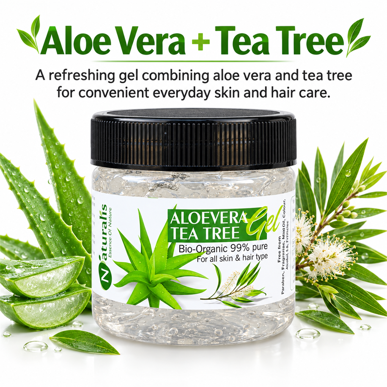 Naturalis Aloe Vera and Tea Tree ingredient story