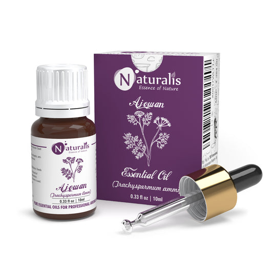 Naturalis 100% pure Ajwain (Ajowan) Essential Oil, Trachyspermum ammi, therapeutic grade — alternate view