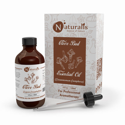100% Pure Clove Bud Essential Oil – for Teeth & Gums, Therapeutic Grade