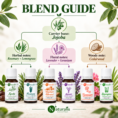 Hair Care Essential Oil Set – blend guide