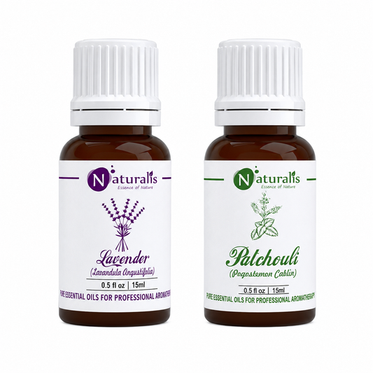 Naturalis Lavender & Patchouli Essential Oil Set of 2 — Skin Care & Calm main product image