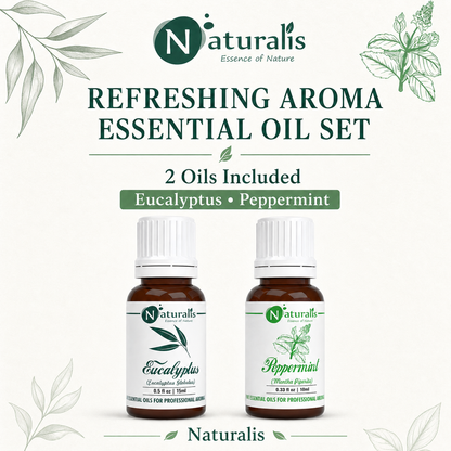 Naturalis 15GP13 essential oil set oils included infographic