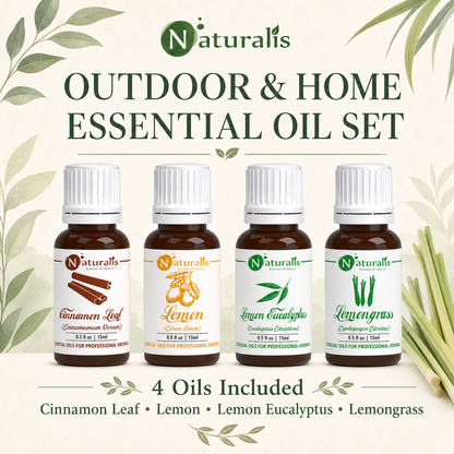 Naturalis 15GP16 essential oil set oils included infographic
