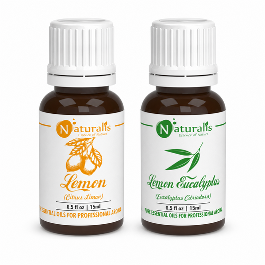 Naturalis Lemon & Lemon Eucalyptus Essential Oil Set of 2 main product image