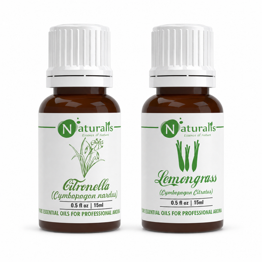 Naturalis Citronella & Lemongrass Essential Oil Set of 2, 15ml main product image