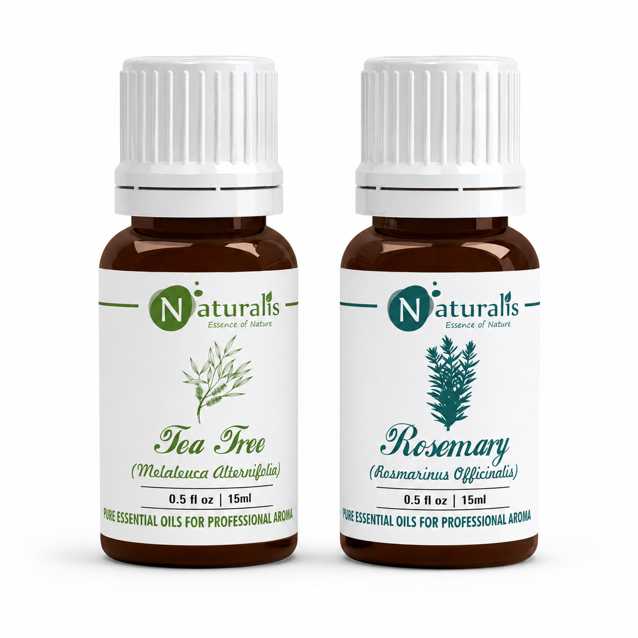 Naturalis Rosemary & Tea Tree Essential Oil Set of 2 main product image