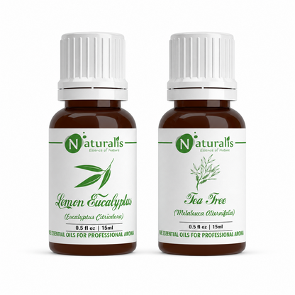 Naturalis Lemon Eucalyptus & Tea Tree Essential Oil Set of 2, 15ml main product image