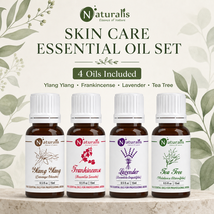 Naturalis 15GP8 essential oil set oils included infographic