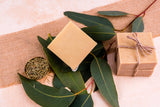 Hand-Milled Luxury Eucalyptus and Rosemary Solid Soap Bar, Made using century-old Cold Process Method - 100gms