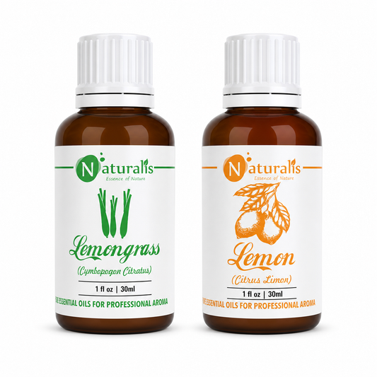 Lemongrass & Lemon essential oil set, 30 ml
