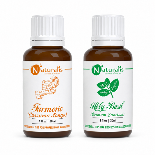 Turmeric & Holy Basil essential oil set, 30 ml