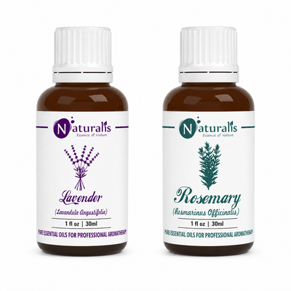 Lavender & Rosemary essential oil set, 30 ml