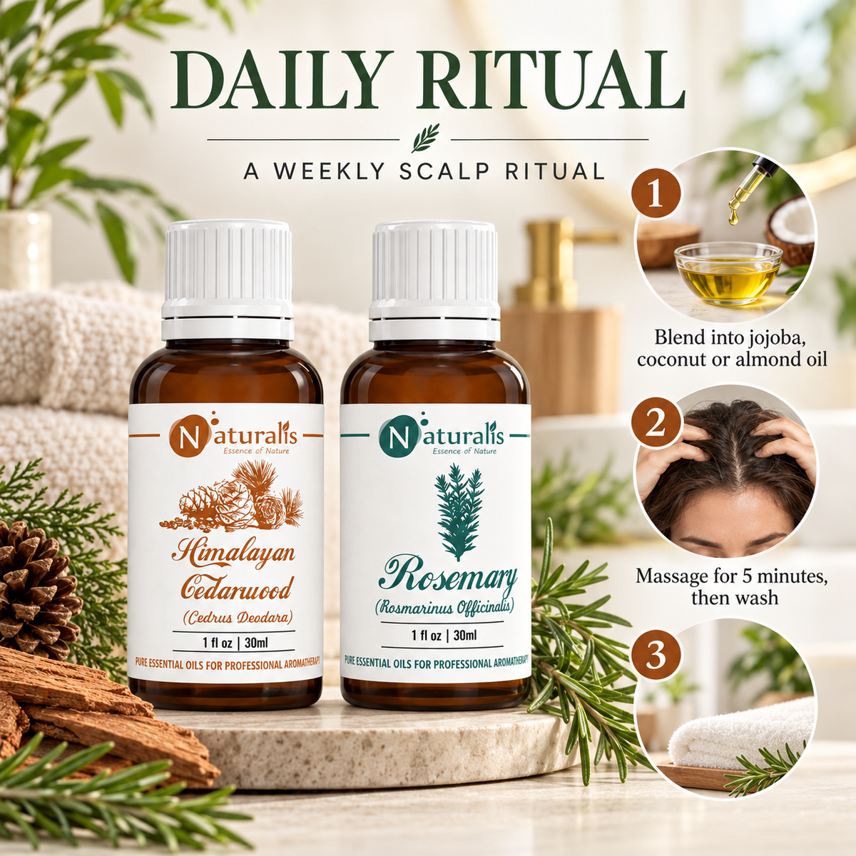 Naturalis 30GP4 essential oil set infographic 5