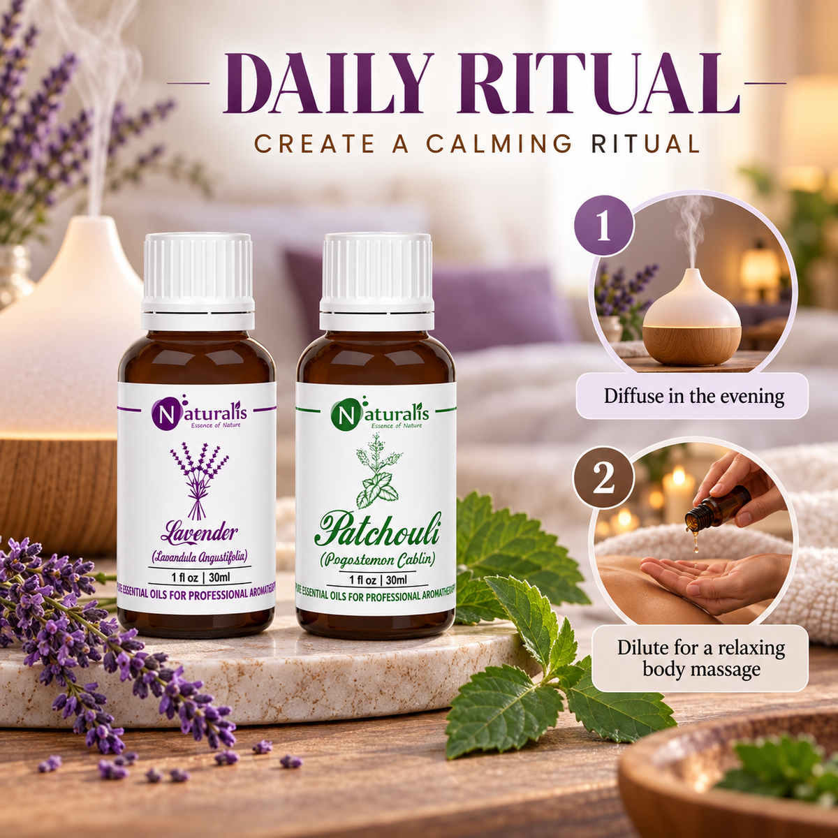 Naturalis 30GP5 essential oil set infographic 5