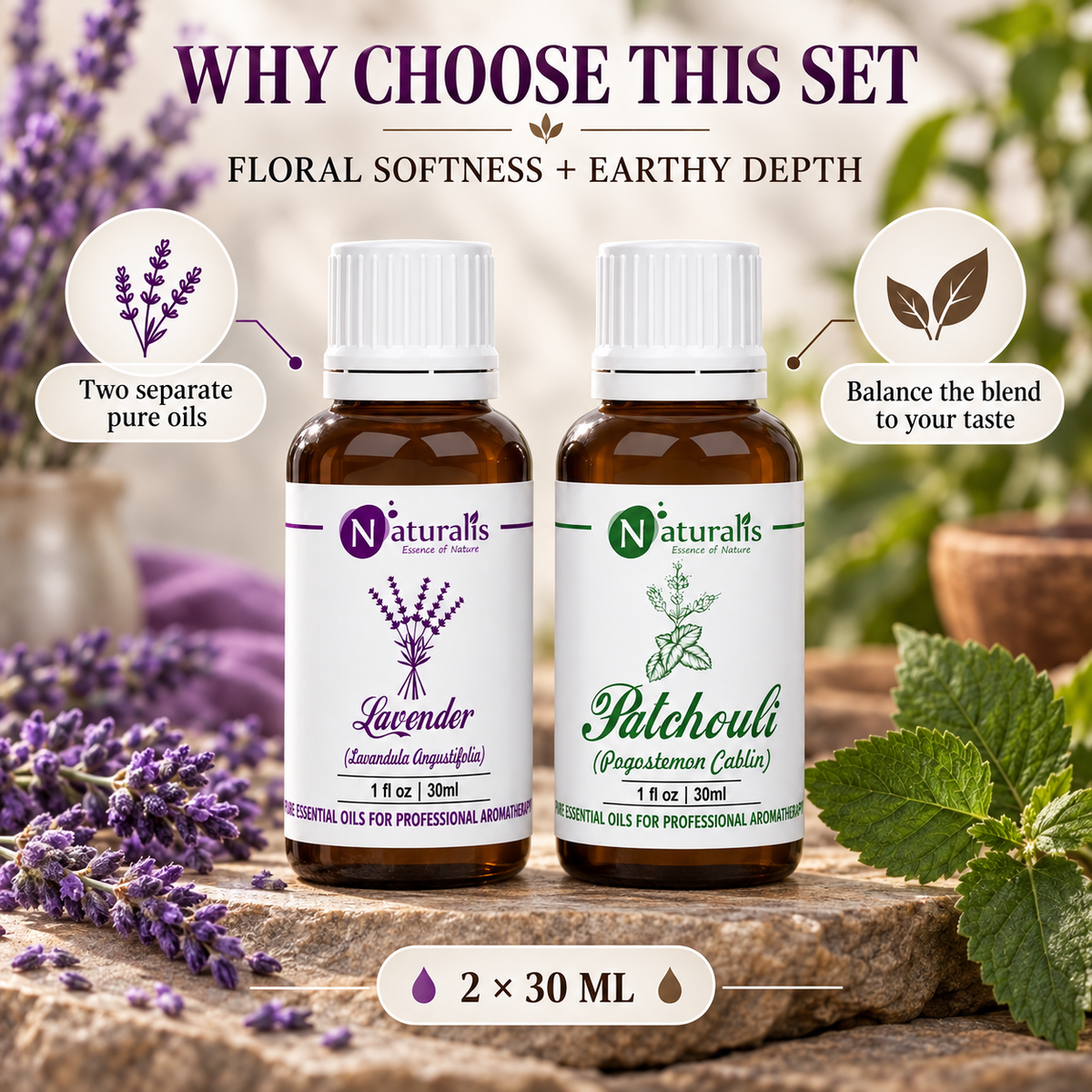 Naturalis 30GP5 essential oil set infographic 6