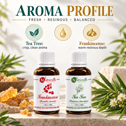 Naturalis 30GP6 essential oil set infographic 2