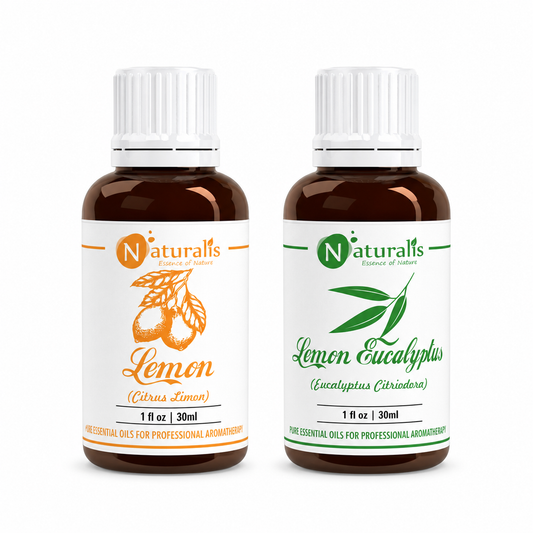 Lemon & Lemon Eucalyptus essential oil set, 30 ml