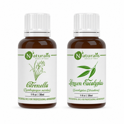 Citronella & Lemon Eucalyptus essential oil set, 30 ml