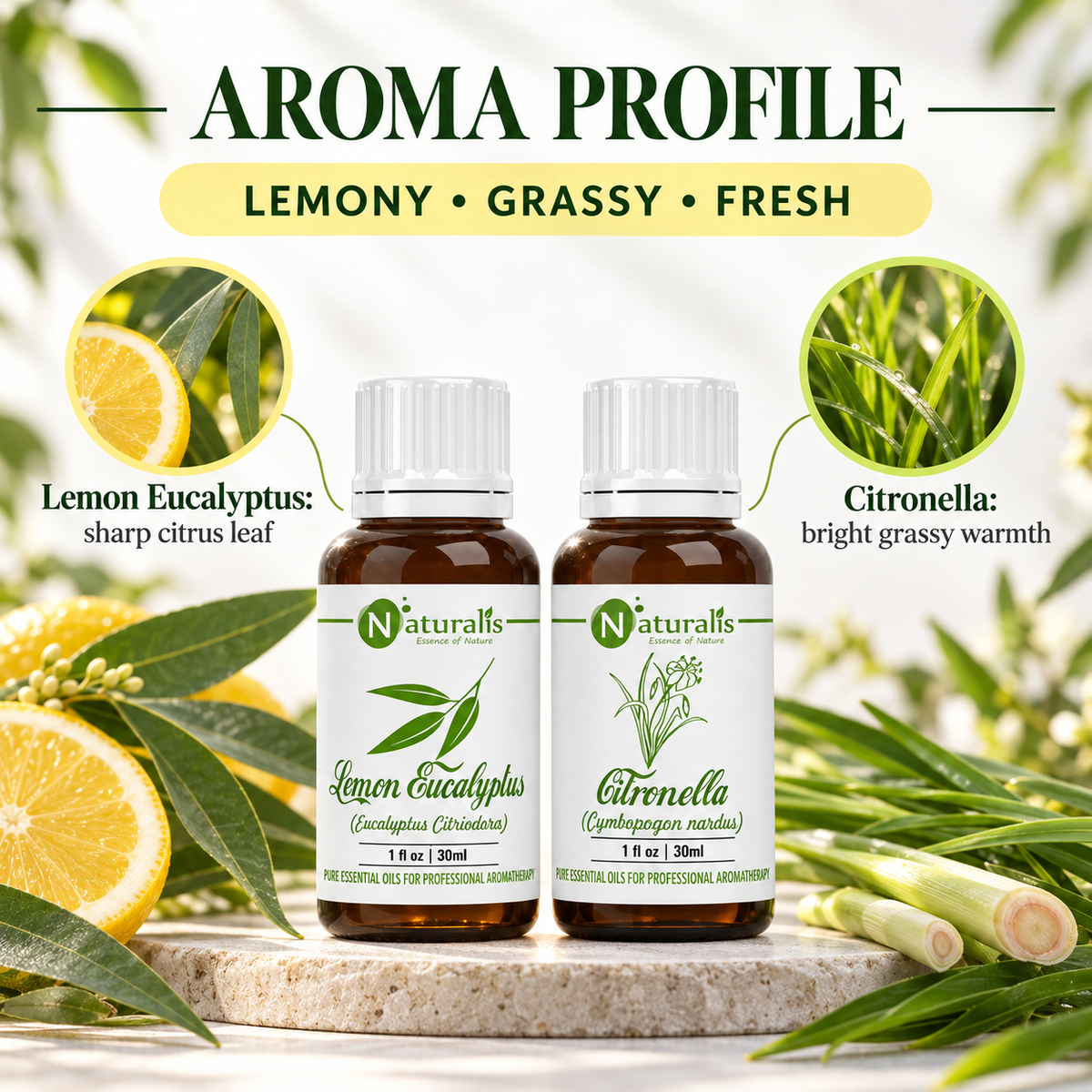 Naturalis 30GP9 essential oil set infographic 2
