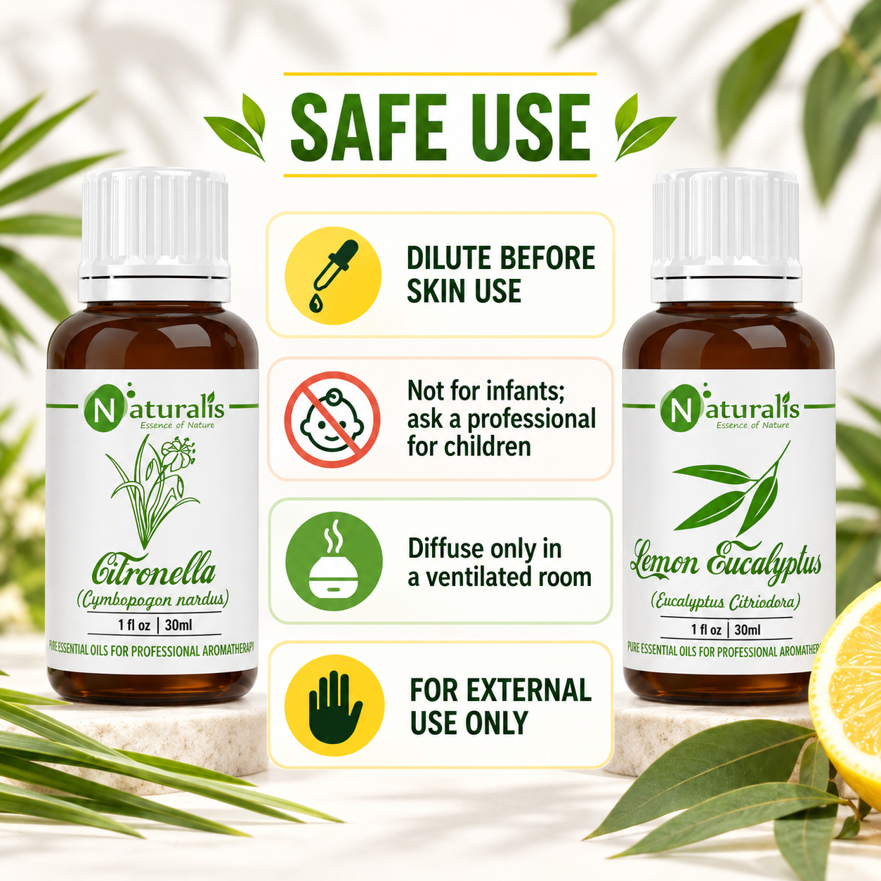 Naturalis 30GP9 essential oil set infographic 7