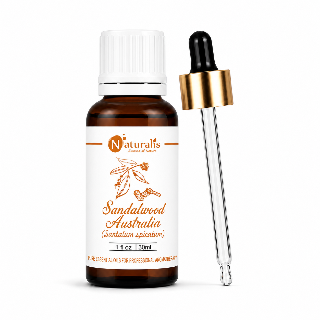 100% Pure Australian Sandalwood Essential Oil – Santalum Spicatum, Therapeutic Grade