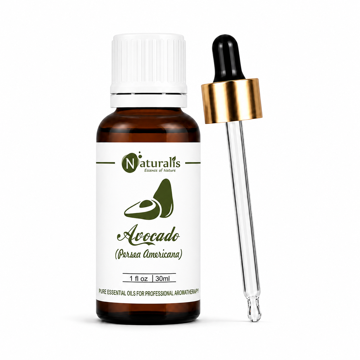 100% Pure Avocado Oil – Cold-Pressed Carrier Oil, Unrefined