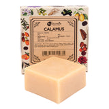 Hand-Milled Luxury Calamus Solid Soap Bar, Made using century old Cold Process Method 100gms