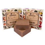 Hand-Milled Luxury Cinnamon Solid Soap Bar, Made using century old Cold Process Method - 100gms