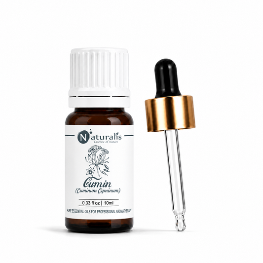 Naturalis 100% pure Cumin Essential Oil (Cuminum cyminum), therapeutic grade — alternate view