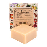 Hand-Milled Luxury Frankincense Solid Soap Bar, Made using century-old Cold Process Method - 100gms