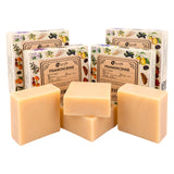 Hand-Milled Luxury Frankincense Solid Soap Bar, Made using century-old Cold Process Method - 100gms