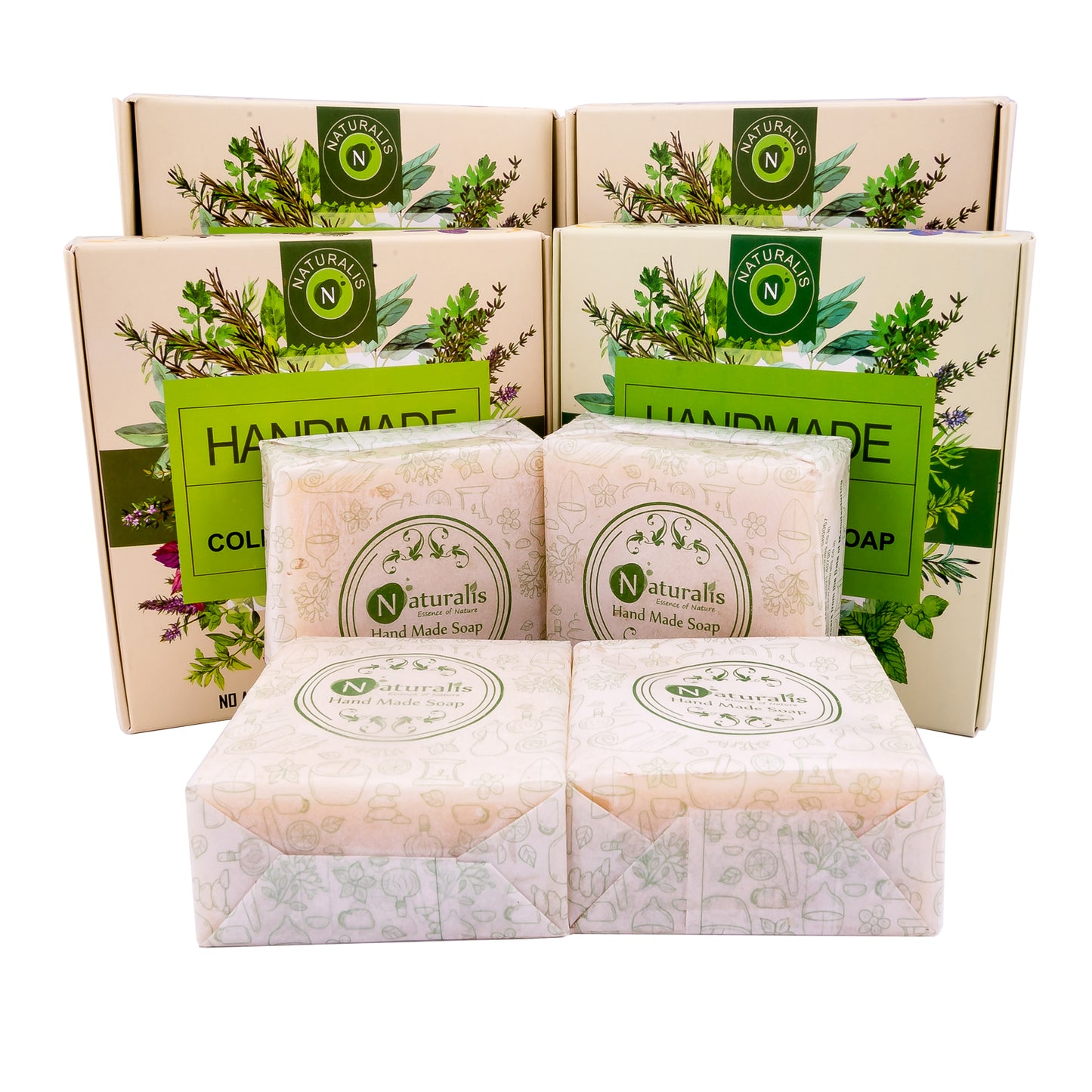 Hand-Milled Luxury Musk Solid Soap Bar, Made using century-old Cold Process Method - 100gms