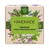 Hand-Milled Luxury Hemp Solid Soap Bar, Made using century-old Cold Process Method - 100gms