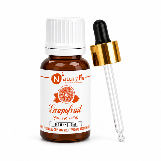 Naturalis 100% pure Grapefruit Essential Oil (Citrus paradisi), therapeutic grade — alternate view