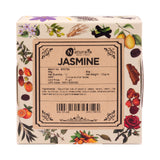 Hand-Milled Luxury Jasmine Solid Soap Bar, Made using century-old Cold Process Method - 100gms