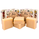 Hand-Milled Luxury Jasmine Solid Soap Bar, Made using century-old Cold Process Method - 100gms