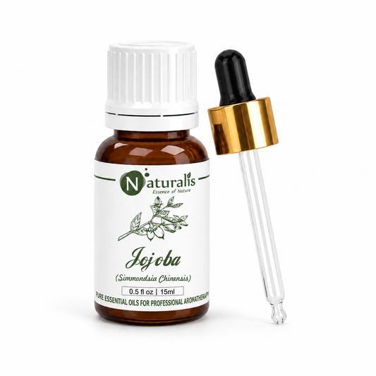 Naturalis 100% pure Jojoba Oil, cold-pressed unrefined carrier oil — alternate view