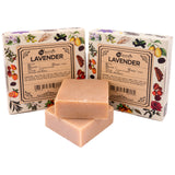 Hand-Milled Luxury Lavender Solid Soap Bar, Made using century-old Cold Process Method - 100gms