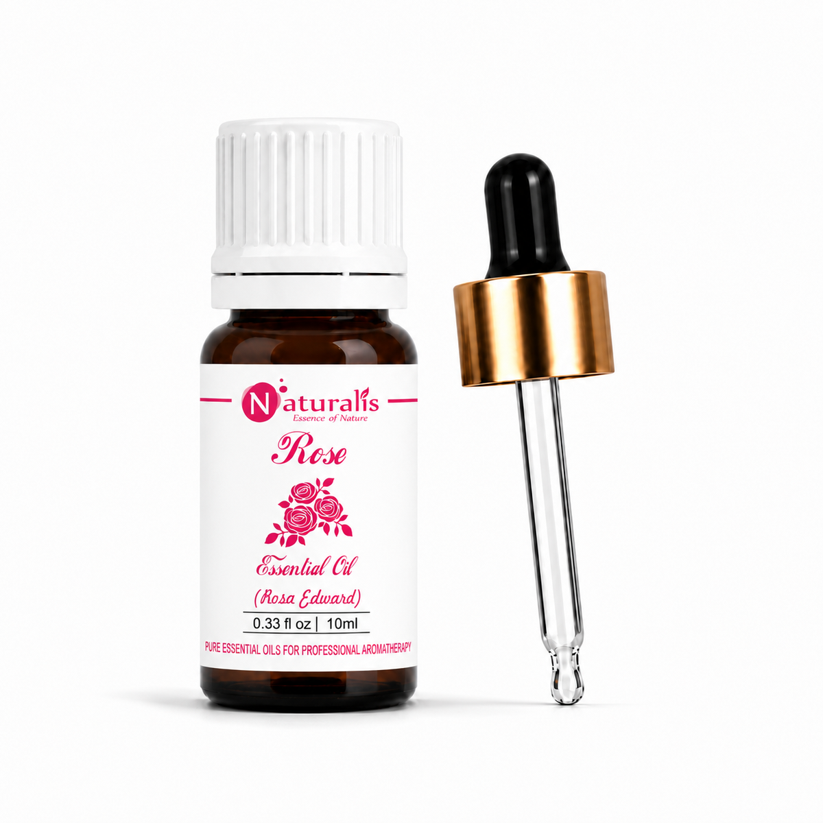 100% Pure Rose Otto Essential Oil – Rosa Damascena, Therapeutic Grade