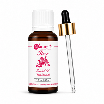 100% Pure Rose Otto Essential Oil – Rosa Damascena, Therapeutic Grade