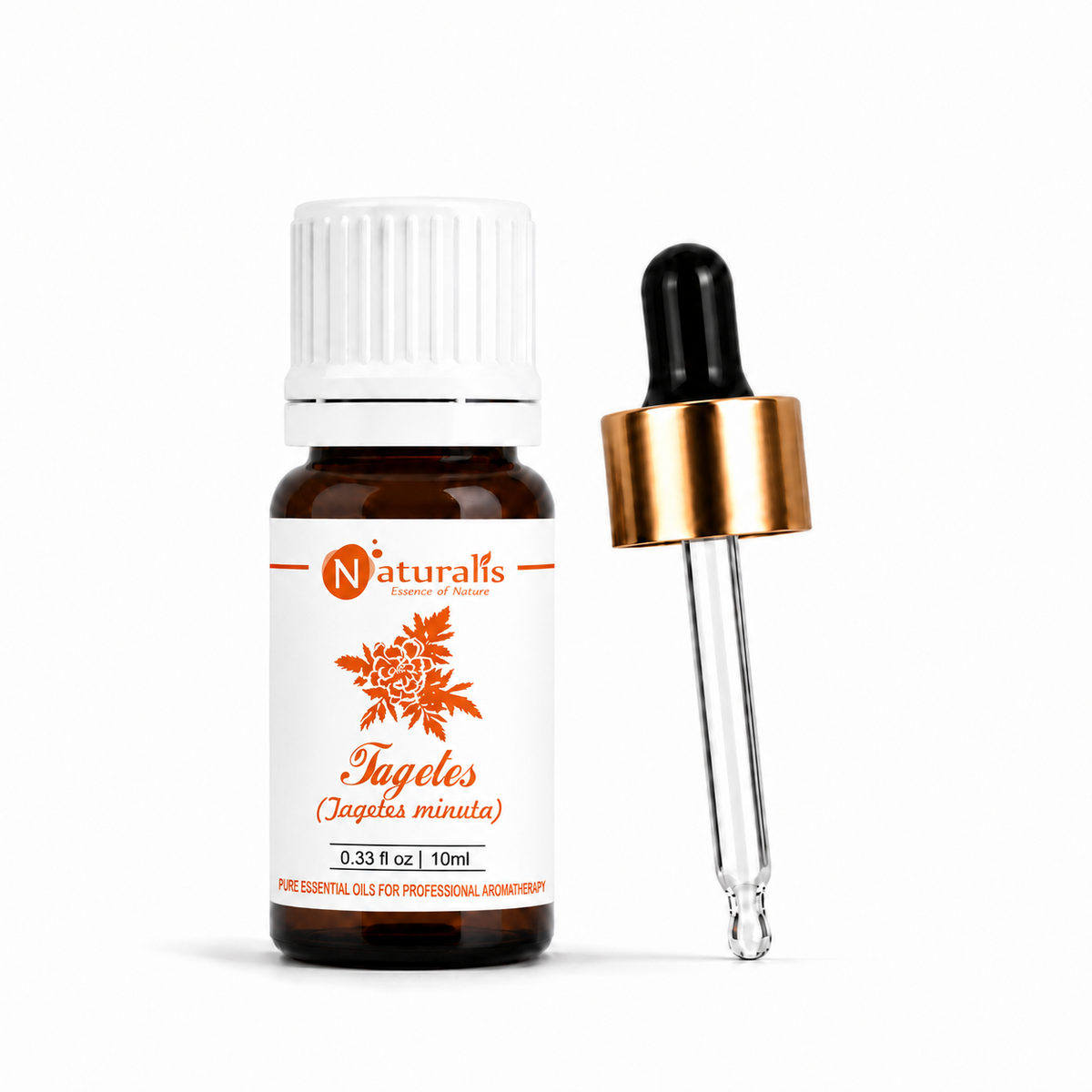 Naturalis 100% pure Tagetes Essential Oil (Tagetes minuta), therapeutic grade — alternate view