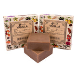 Hand-Milled Luxury Vanilla Solid Soap Bar, Made using century-old Cold Process Method - 100gms