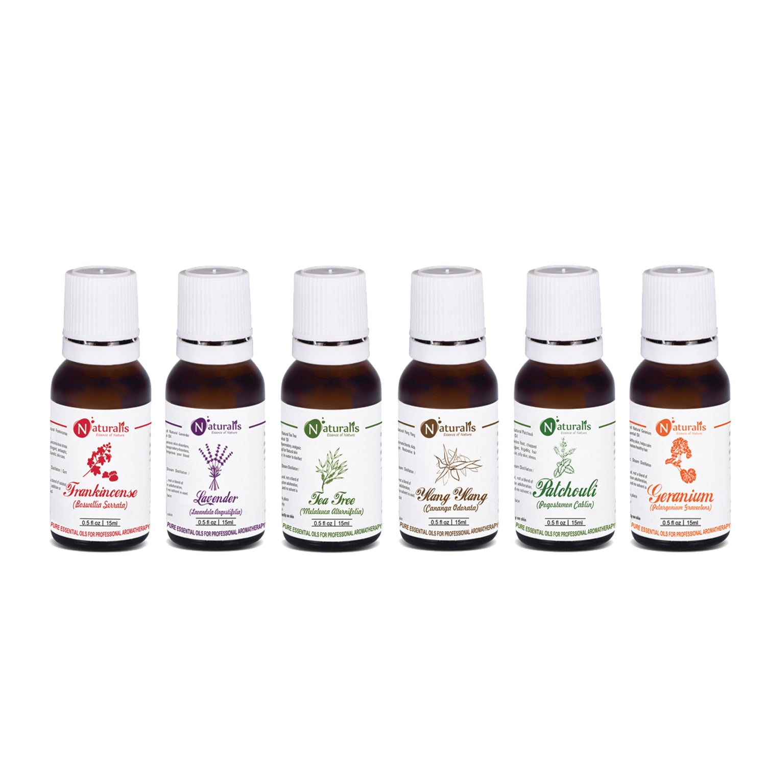 Skin Care Essential Oil Set Of 6 by Naturalis - Pure & Natural - Naturalis