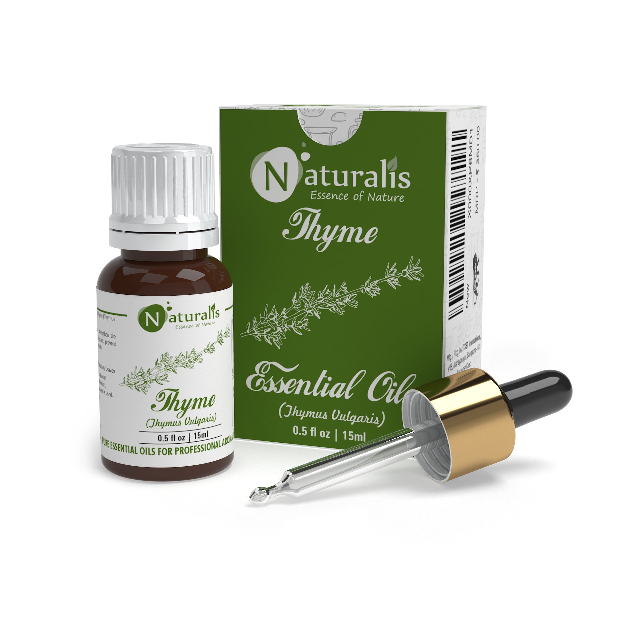 Thyme Essential Oil by Naturalis - Pure & Natural - Naturalis