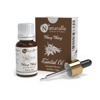Naturalis 100% pure Ylang Ylang Essential Oil (Cananga odorata), therapeutic grade