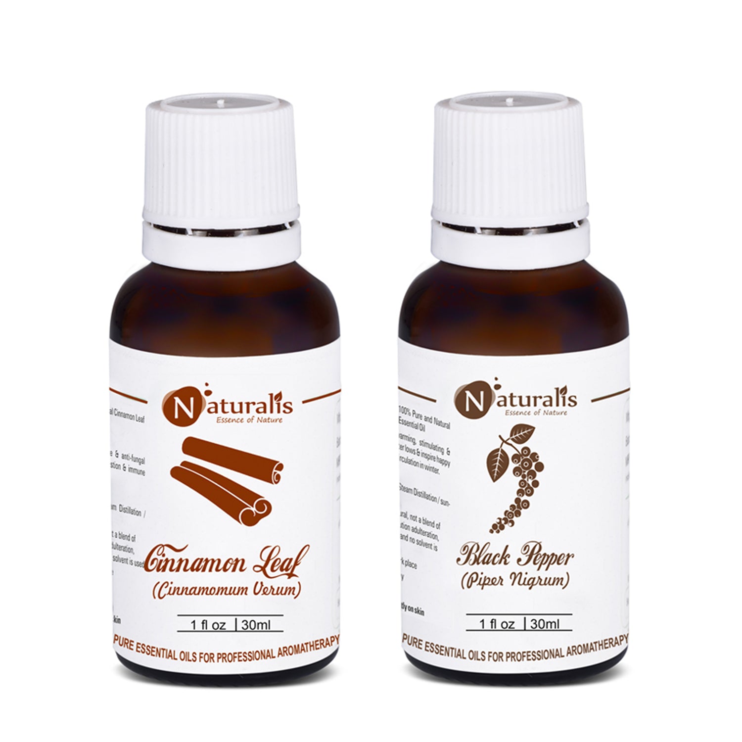 Naturalis Essential Oil Gift Pack of 2-30ml (Vetiver Oil, Tea Tree Oil) - Naturalis