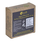 Naturalis Handmade Charcoal Soap with Natural Frankincense and Tea Tree Essential Oil Antibacterial and Antifungal, Whitening and Anti-Aging - Naturalis